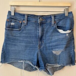 Levi’s Blue Denim Shorts